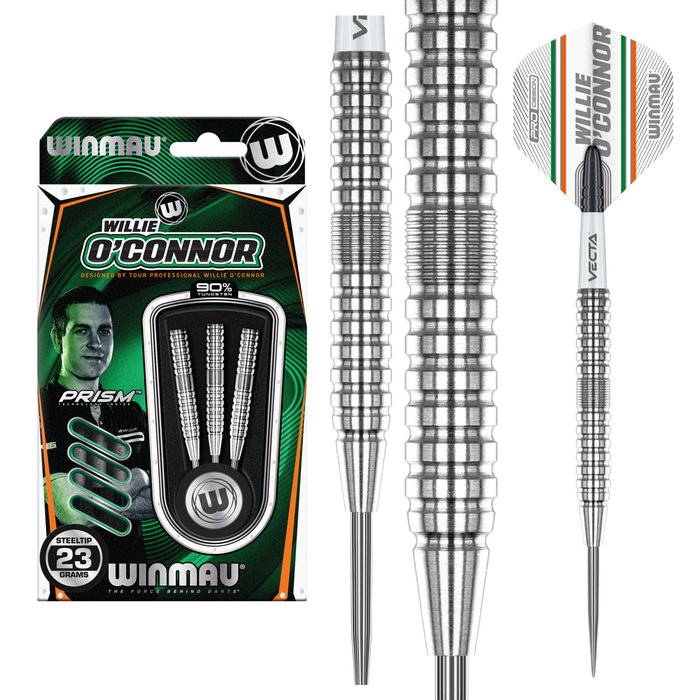 Winmau William O'Connor 90% Steel Tip Darts