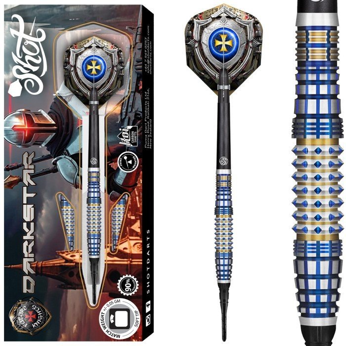 Shot Future Knights Darkstar 90% Soft Tip Darts