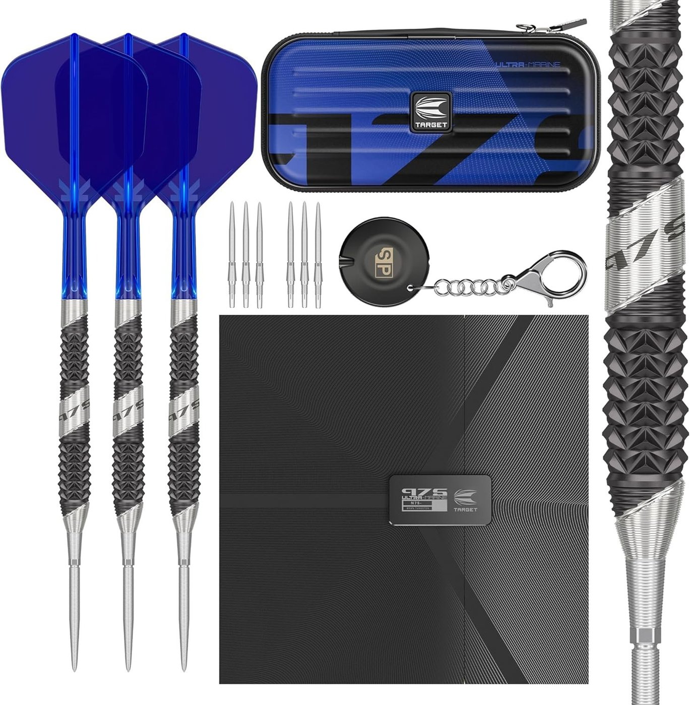 Target 975 Ultra Marine 02 Swiss Point 97.5% - Steel Tip Darts