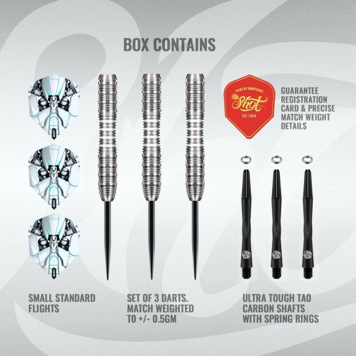 Shot AI Scorpula 90% - Steel Tip Darts - Dartshopper.com