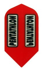 Plumas Pentathlon Trasparante Slim Red