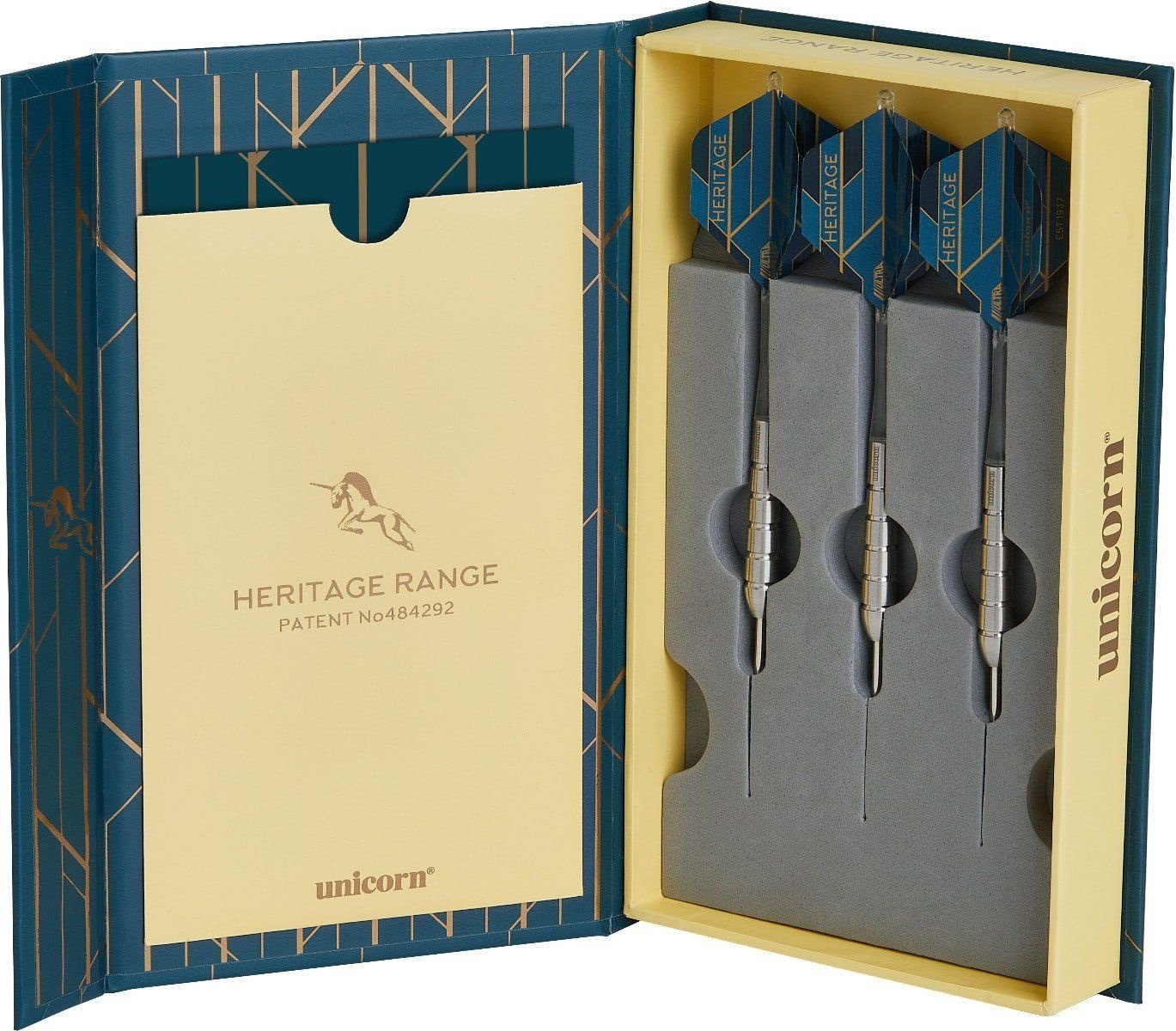 Unicorn Cliff Lazarenko Heritage 1983 90% Steel Tip Darts