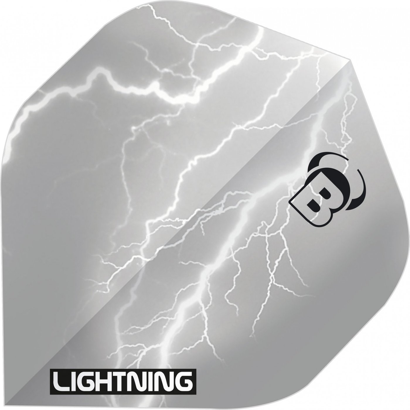 BULL'S Lightning Silver Darts Flights