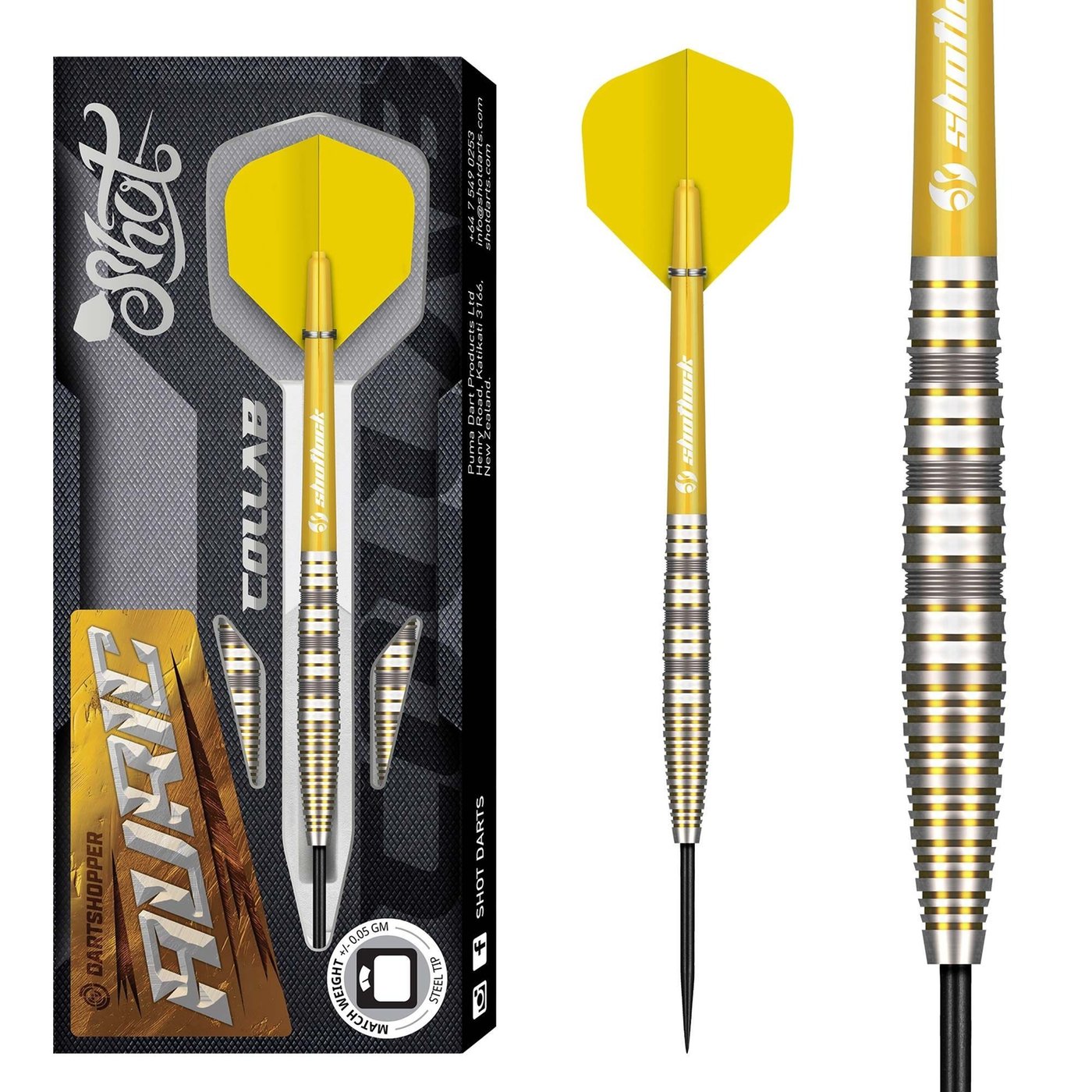Shot Auric 90% Dartshopper Exclusives Darts
