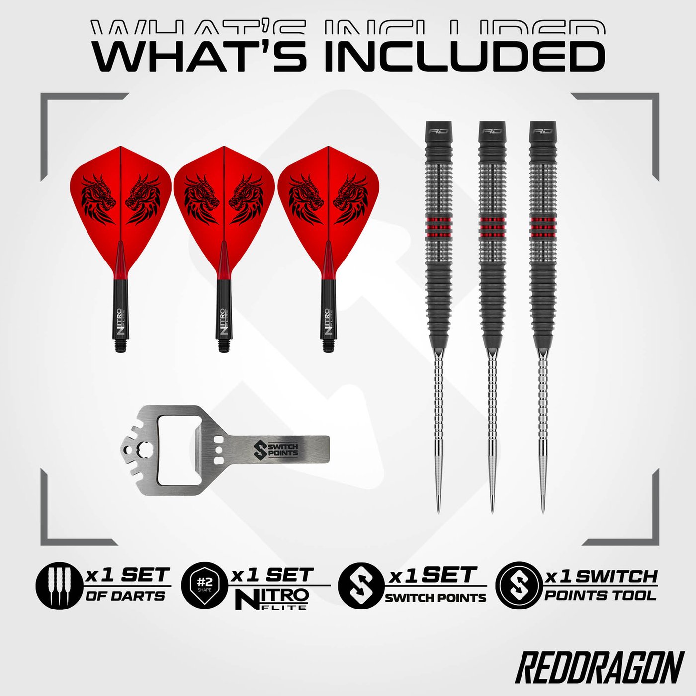 Fléchettes Red Dragon Jonny Clayton - Stradiot Sport Fléchettes Red Dragon Jonny Clayton - Stradiot Sport