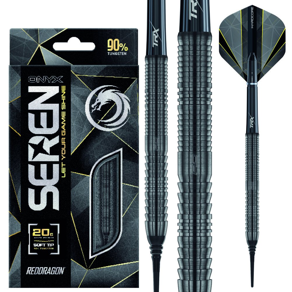 Red Dragon Onyx 1 90% Soft Tip Darts