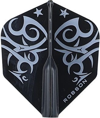 Bull's Robson Plus Std. Tribe - White - Dart Flights