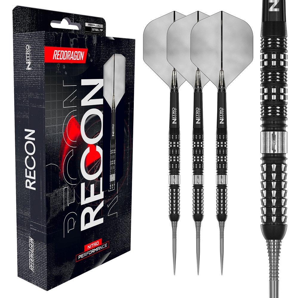 Red Dragon Recon Parallel 90% - Freccette Steel Darts