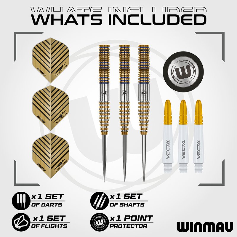 Winmau Daryl Gurney Signature Edition 95% - Steel Tip Darts