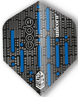 Unicorn Ultrafly Code Blue Std Darts Flights