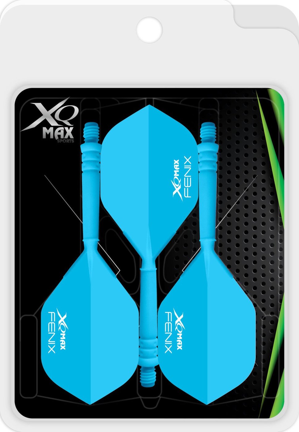 XQ Max Fenix Bar Flights Blue Standard - Dart Flights - Dartshopper.nl
