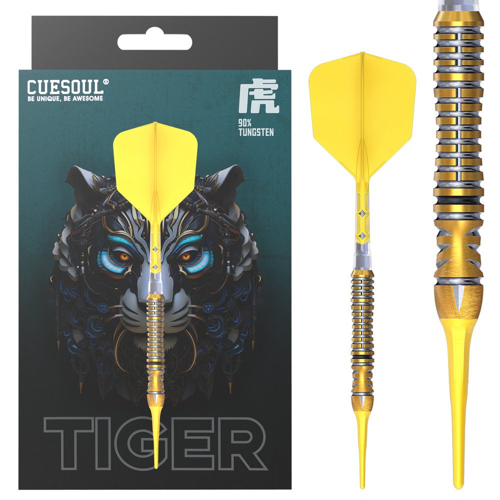 Cuesoul Zodiac Tiger 90% Soft Tip Darts