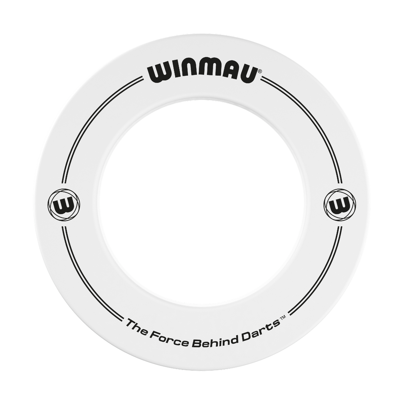 [Tweedekans] Winmau Surround Printed White - Dartbord Surround