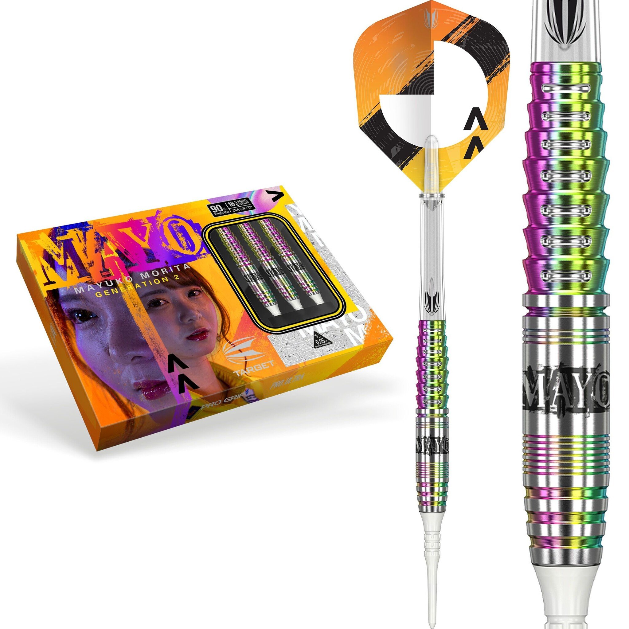 Target Japan Mayuko Morito Mayo G2 90% Soft Tip Darts