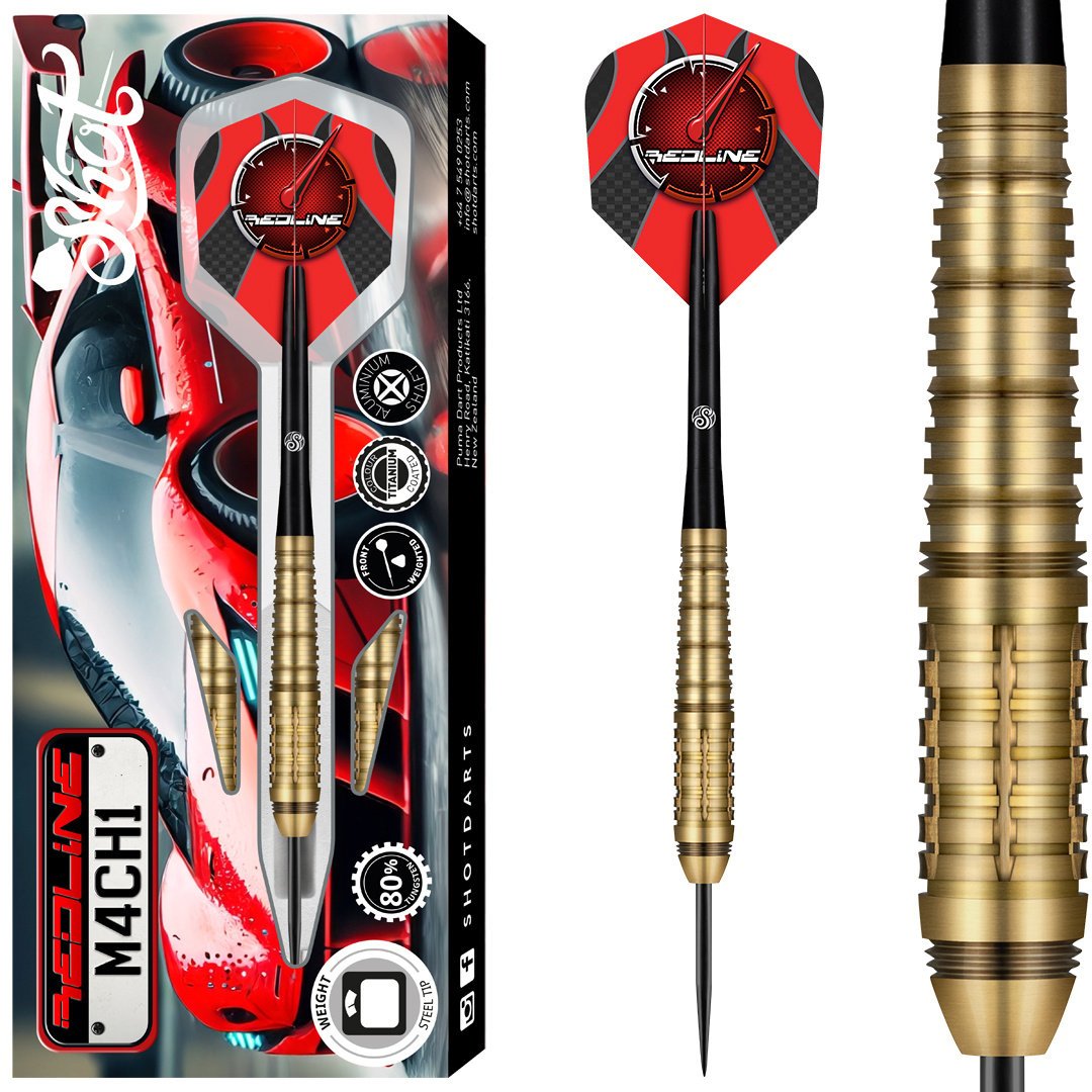Shot Redline Mach One 80% Darts