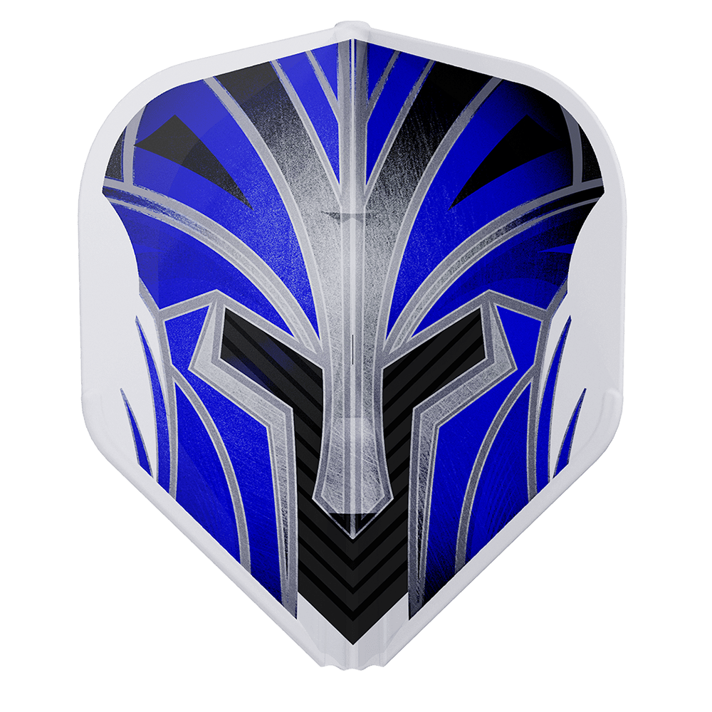 L-Style EZ L1 Prime Dart Flights - Turquoise Clear White