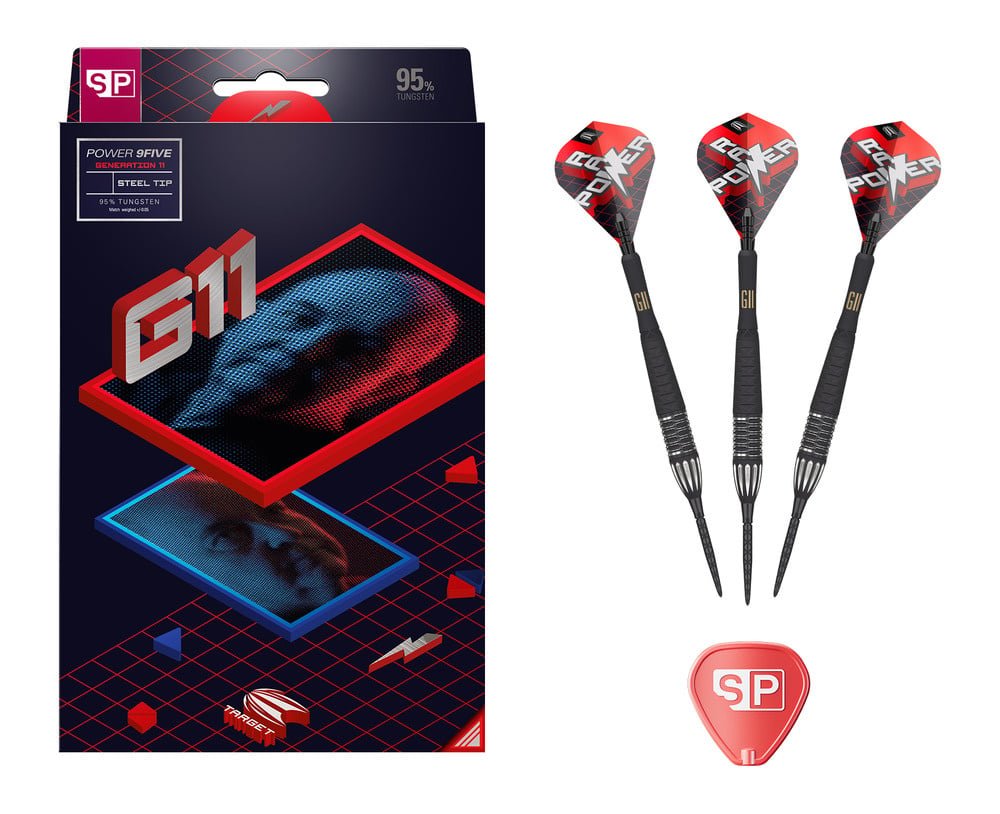 Target Phil Taylor Raw Power G11 Swiss Point 95% - Steel Tip Darts