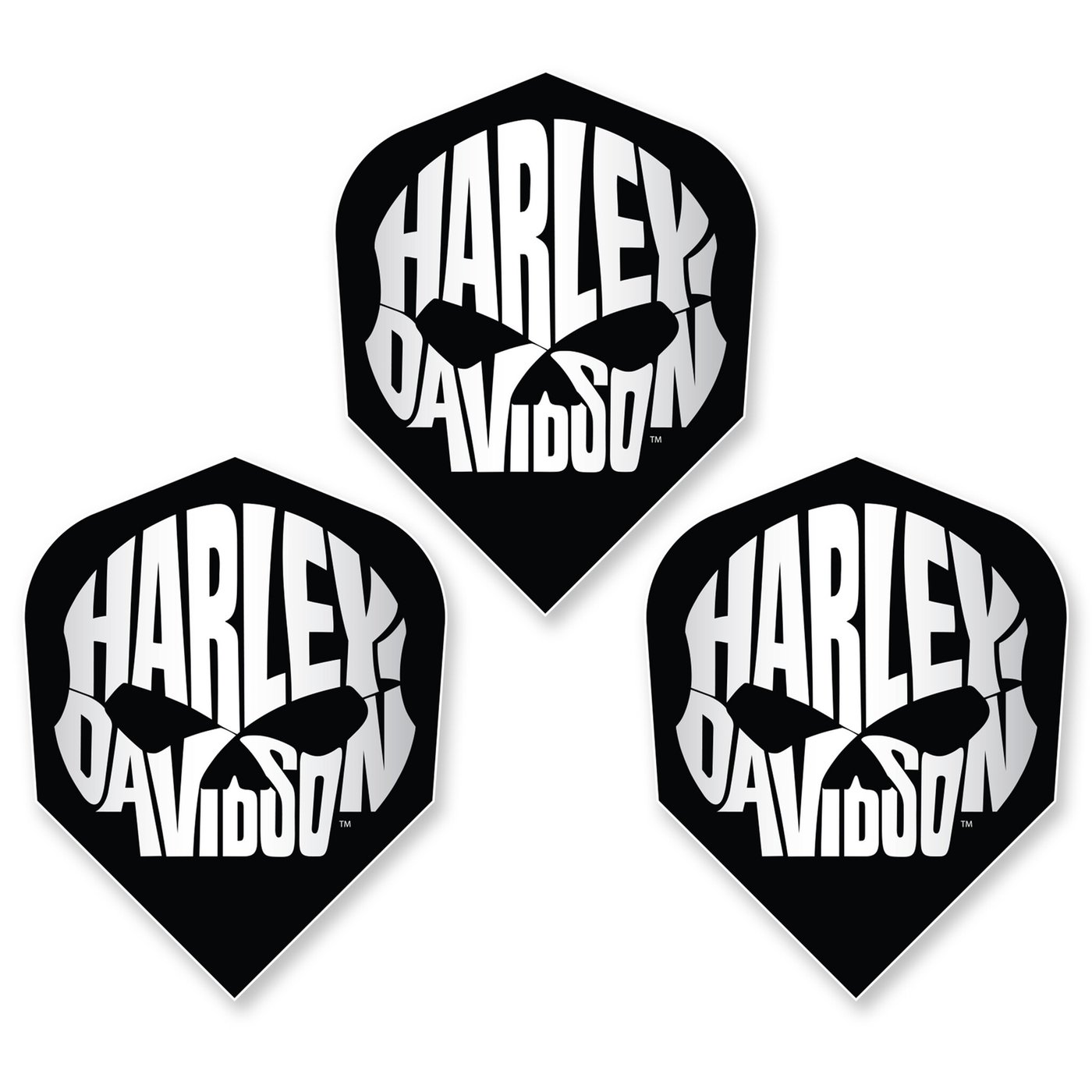 DW Harley Davidson Skull NO6 Darts Flights