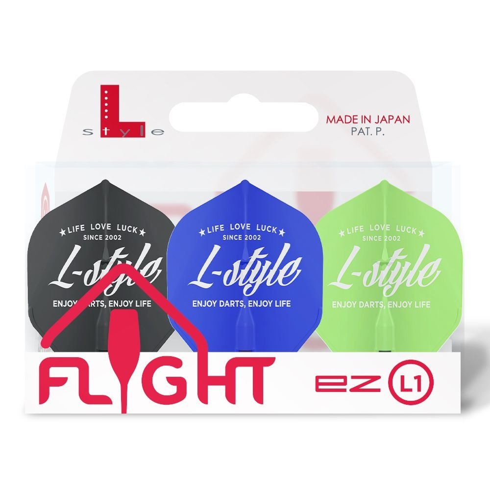 L-Style EZ L1 Standard Vintage Type A Darts Flights