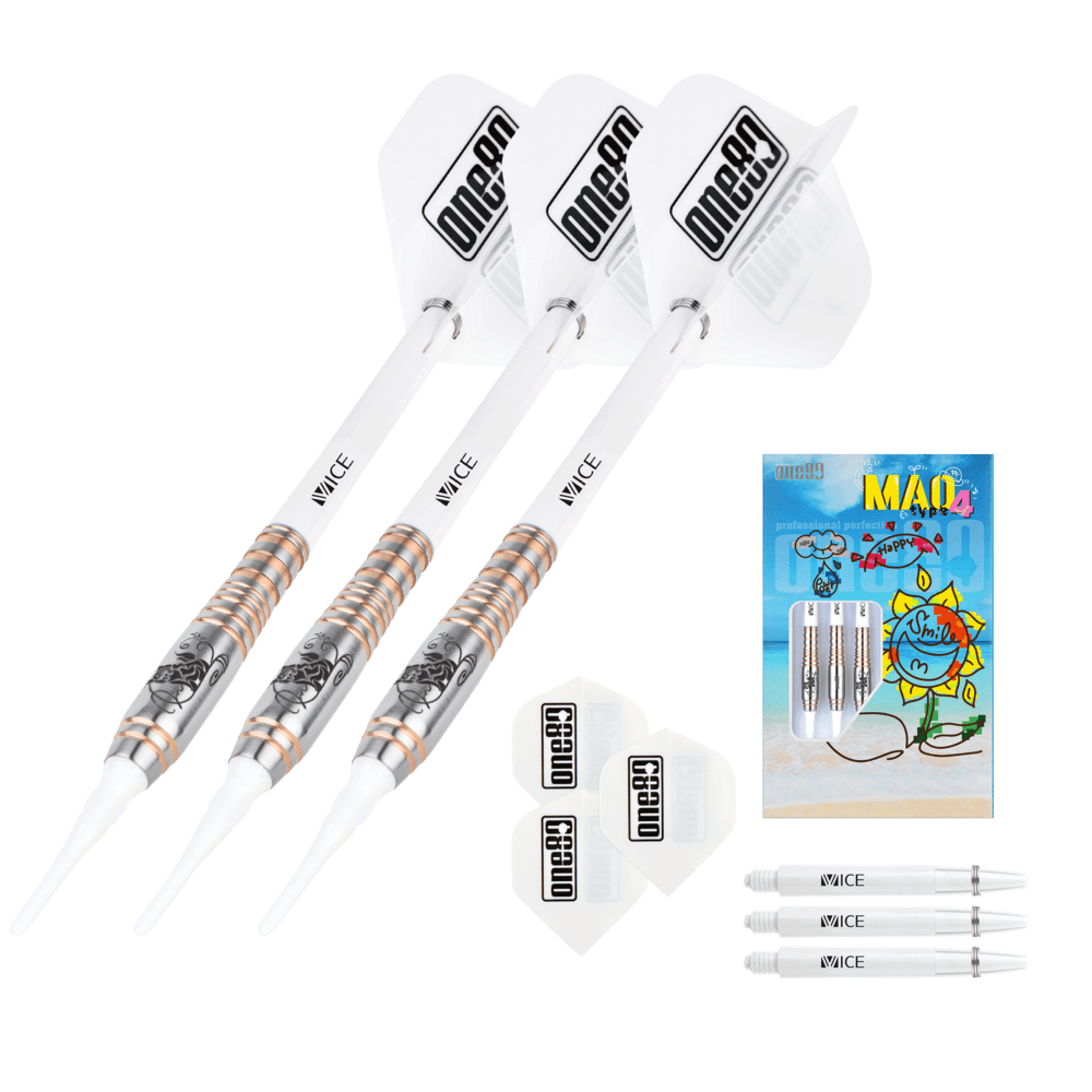 ONE80 Mao Shimamura 4 Rosegold 90% - Soft Tip Darts - Dartshopper.eu