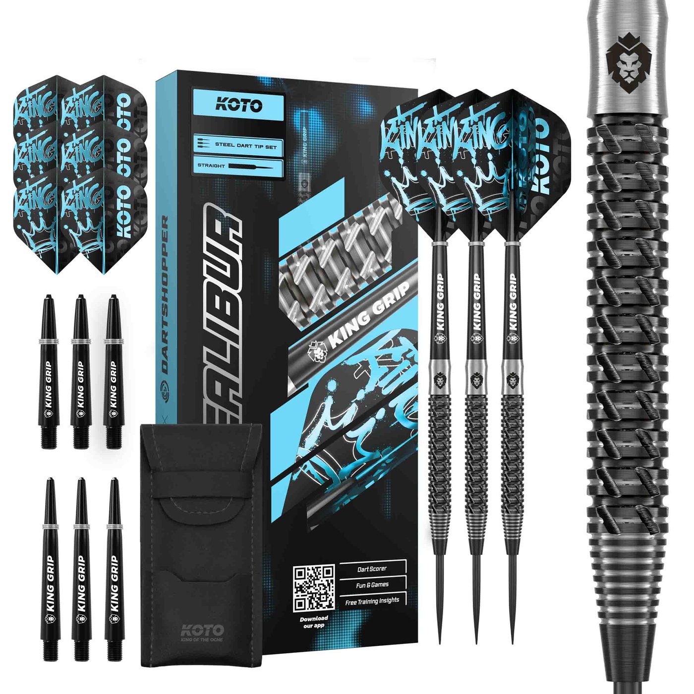 KOTO Excalibur 90% - Steel Tip Darts