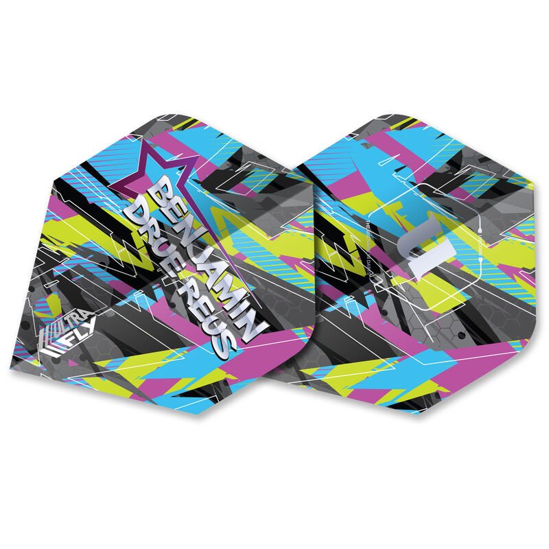Unicorn UltraFly Benjamin Drue Reus NO2 Darts Flights
