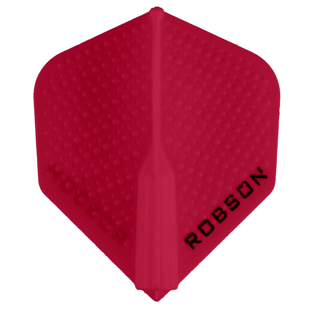 Bull's Robson Plus Dimpled Red No.2 Darts Flights