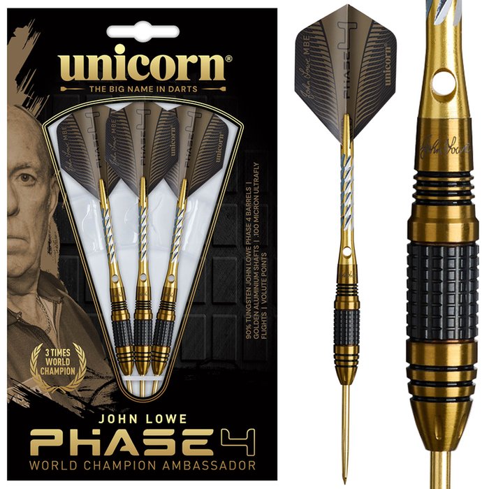 Unicorn John Lowe W.C. Phase 4 90% Darts - Dartshopper