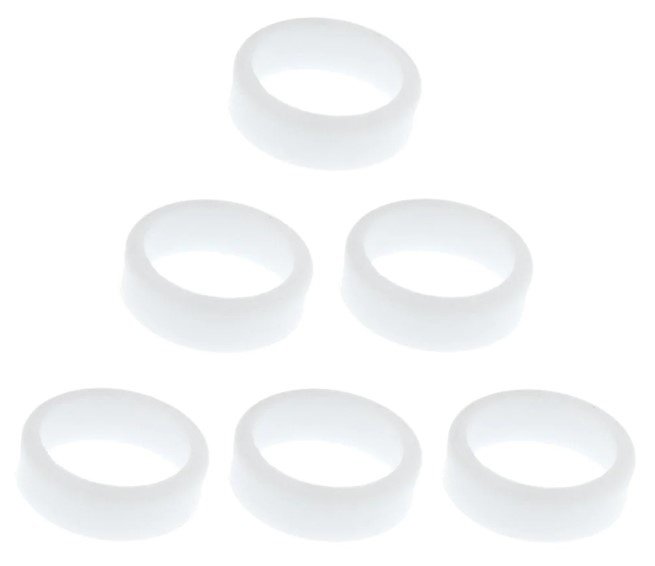 L-Style L Rings - White