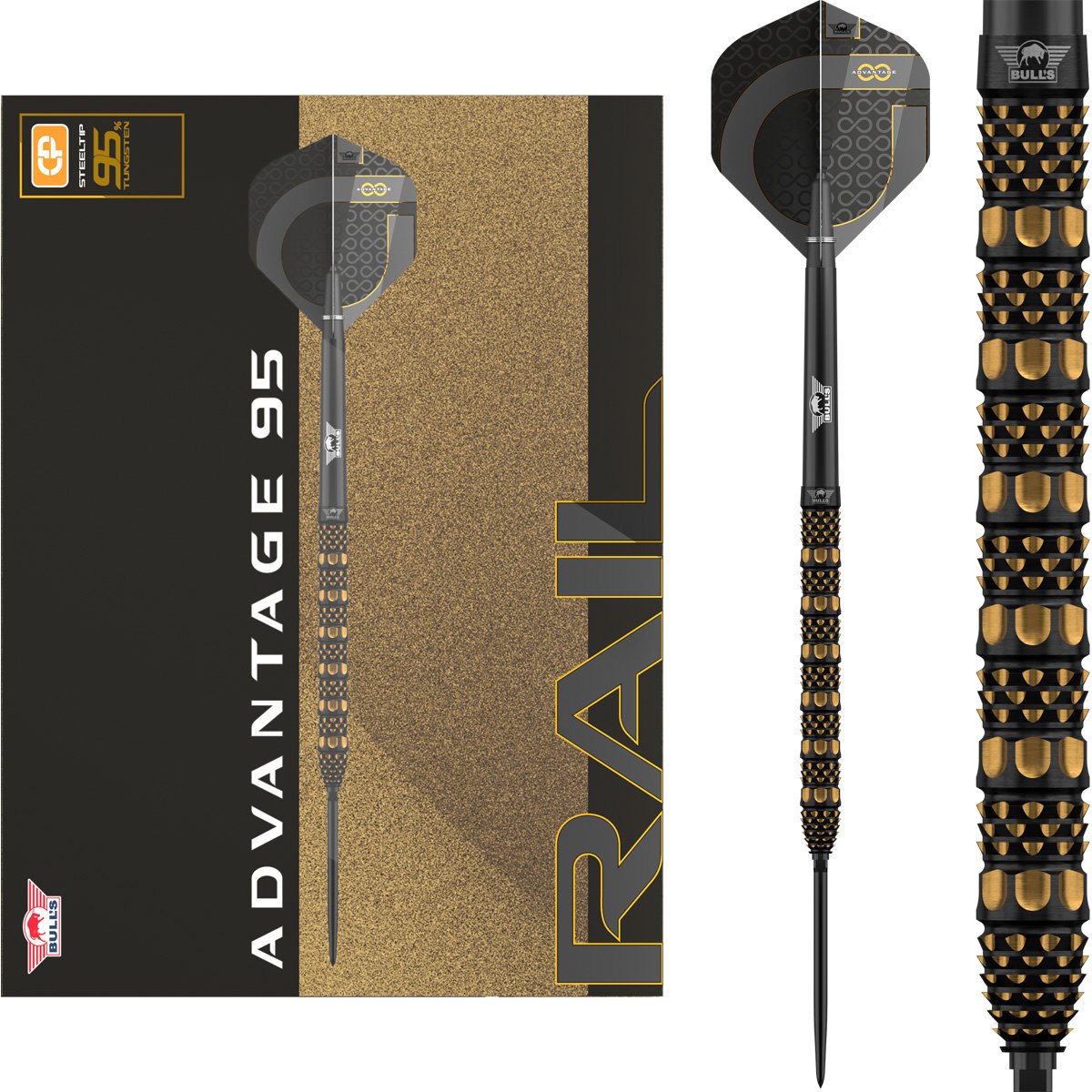 Bull's Advantage Rail Convertible 95% - Lotki do Darta