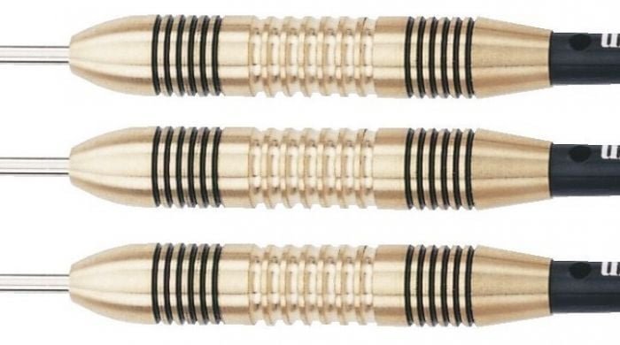 Unicorn BRASS DARTS 21g ダーツセット Unicorn Brass - Core - Steel Tip Darts - Dartshopper.com