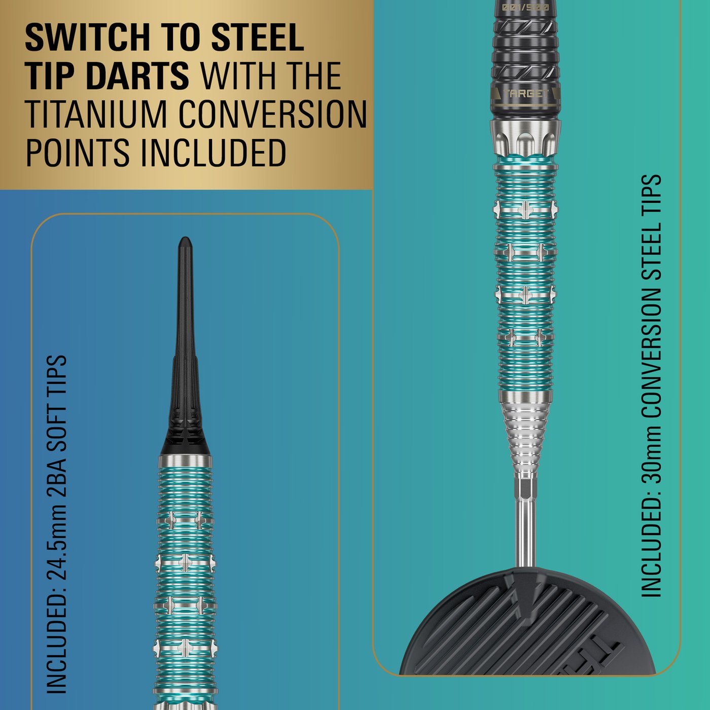 Target Japan Miracle X Rising Sun Limited Edition Soft Tip Darts