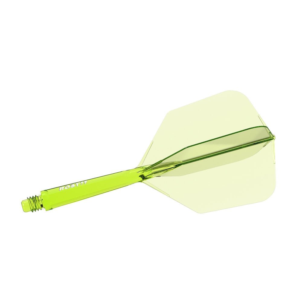 Cuesoul ROST 77 Transparent Green Red Big Wing Dart Flights