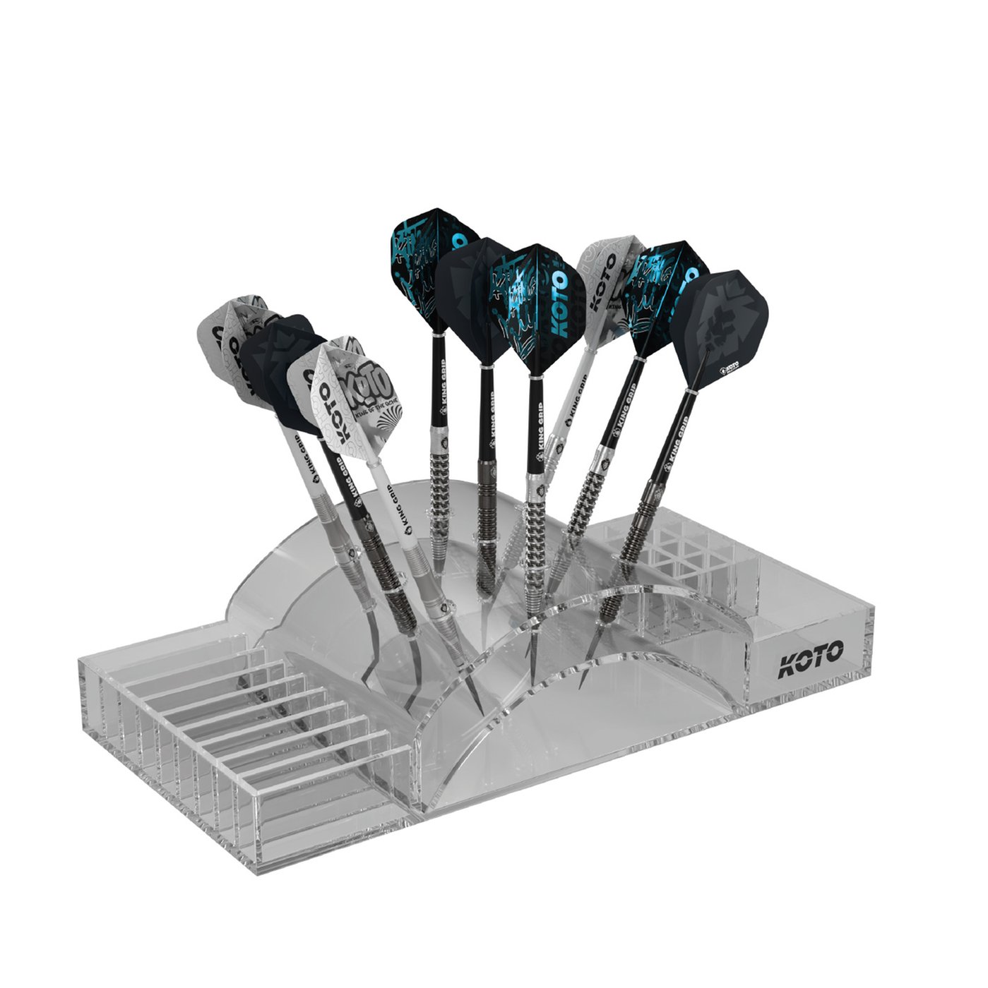 [Tweedekans] KOTO 9 Holes Darts Display - Dartpijl Houder