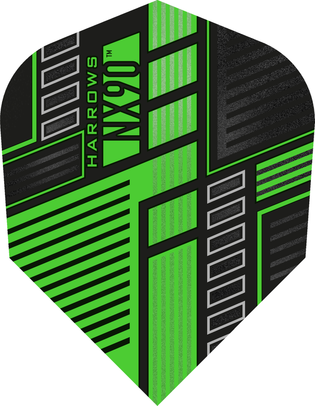Harrows NX90 Green - Dart Flights