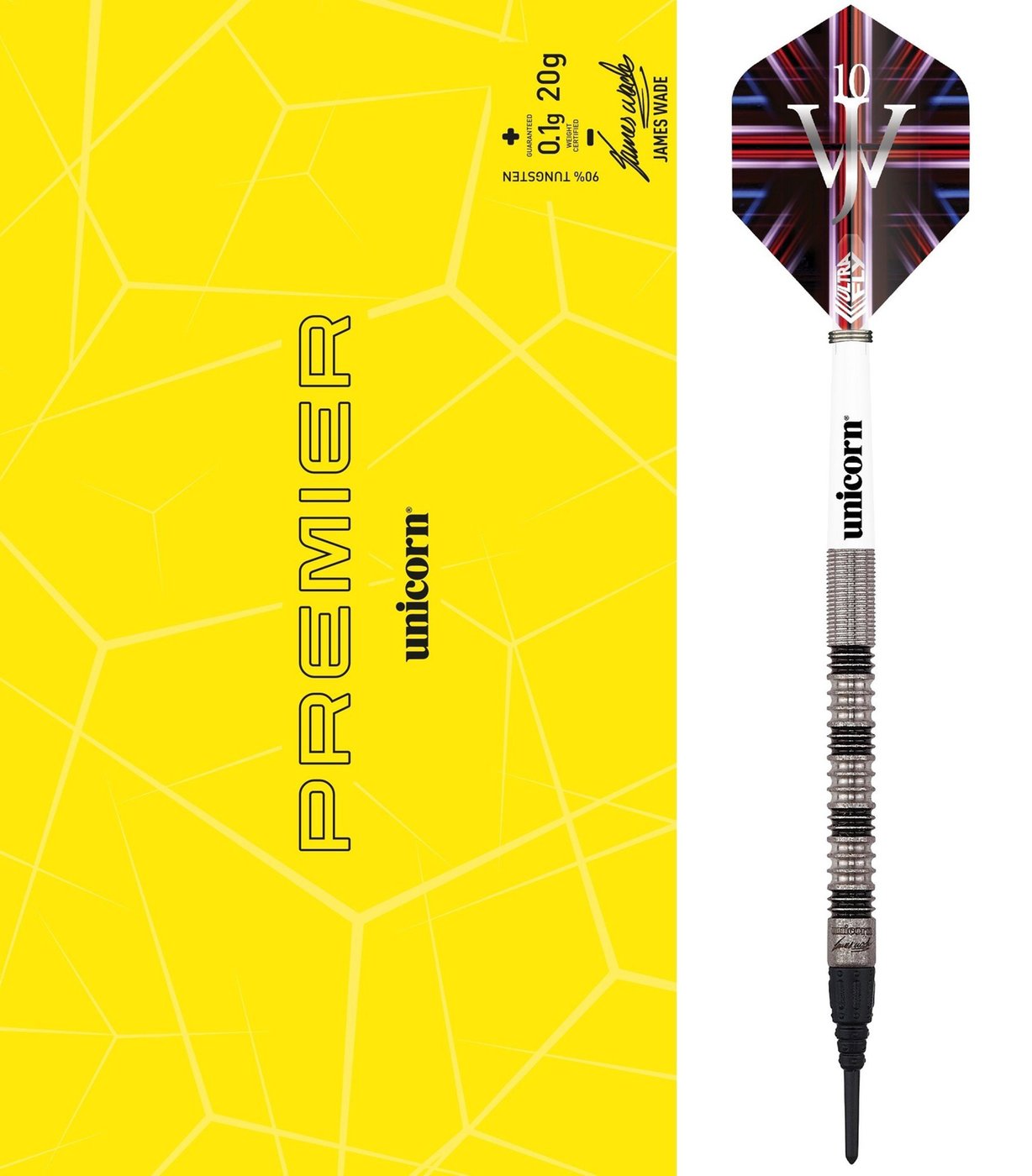 Unicorn Premier James Wade 70% Soft Tip Darts
