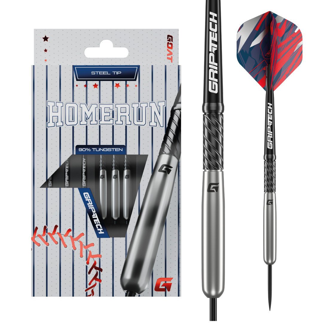 GOAT Homerun Silver 90% Darts