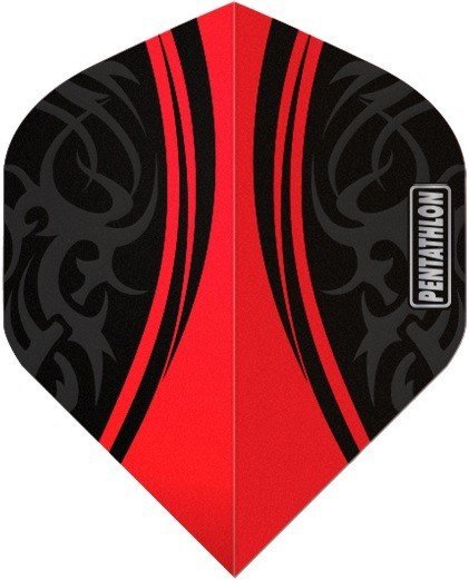 Plumas Pentathlon Tribal Clear Red