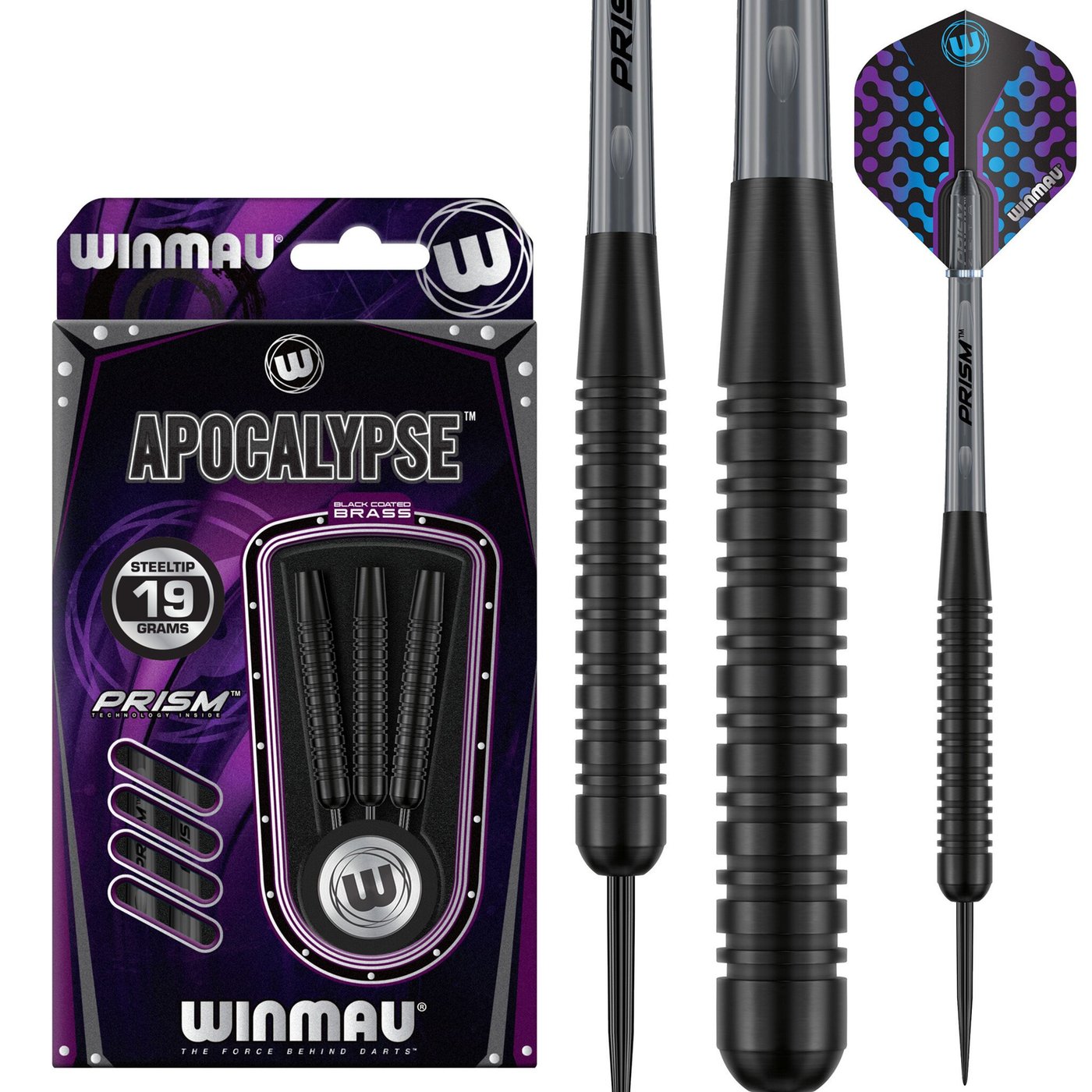 Dardos Winmau Apocalypse 1 Brass Punta de Acero