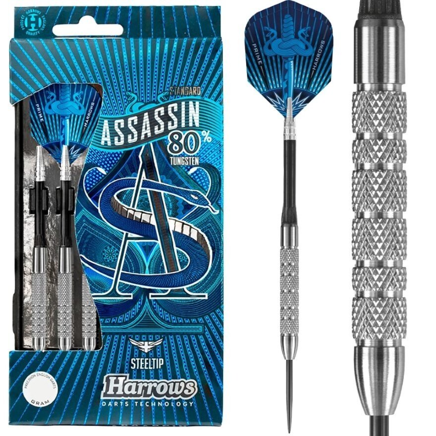 Harrows Assassin KN 80% 22 g - Steel Tip Darts