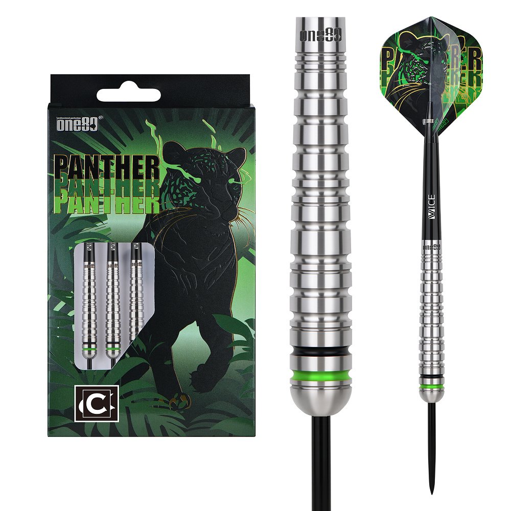 Dardos ONE80 Panther-C 80% Punta de Acero