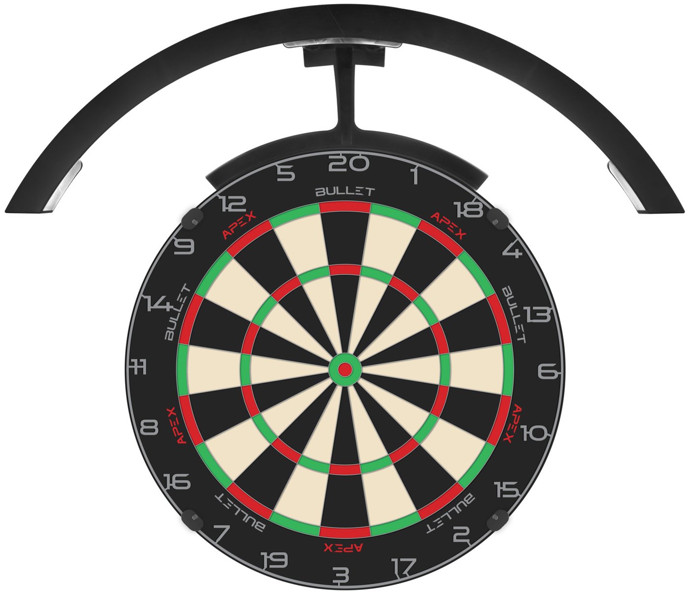 Bullet Radion 120 Dartskive Belysning