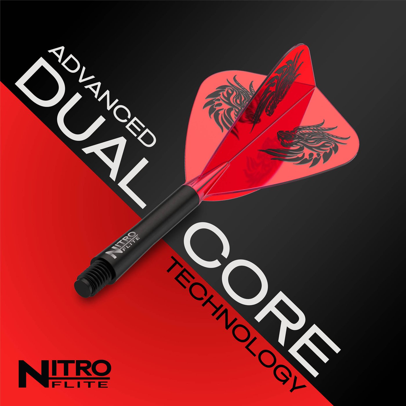 Red Dragon Nitro Flite System Jonny Clayton Kite - Dart Flights