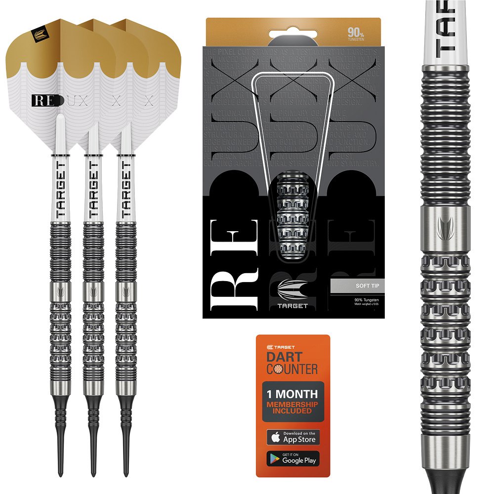 Target Redux 10 90% Soft Tip Darts - Dartshopper.com
