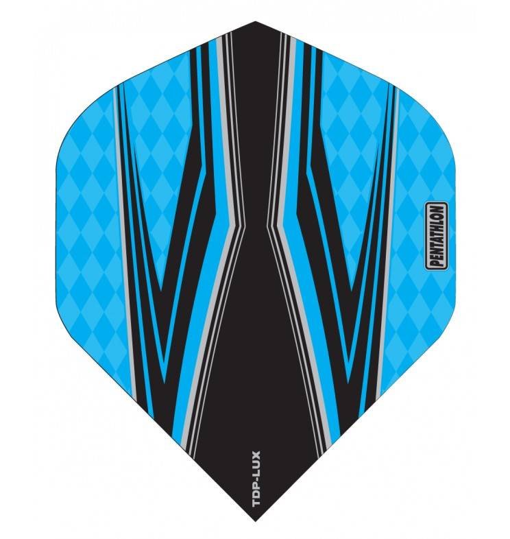 Pentathlon TDP LUX Vision Black/Aqua Darts Flights
