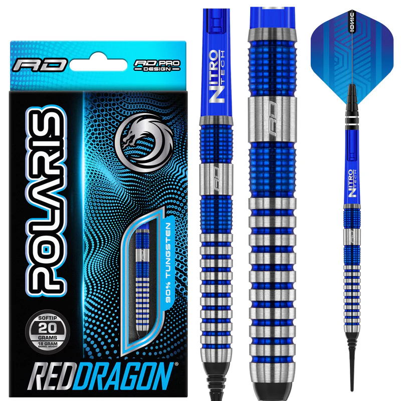 Red Dragon Polaris 90% Soft Tip Darts
