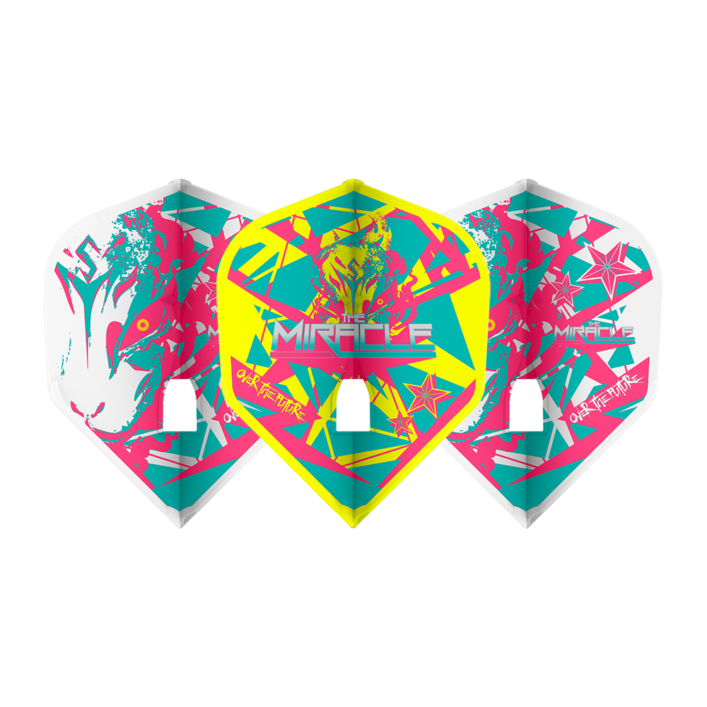 L-Style Champagne L3 Shape Mikuru Suzuki V5 Mix Darts Flights