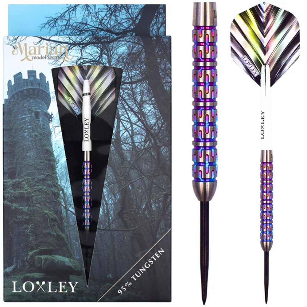Loxley Marian Modèle Zero R 95% - Fléchettes pointe Acier