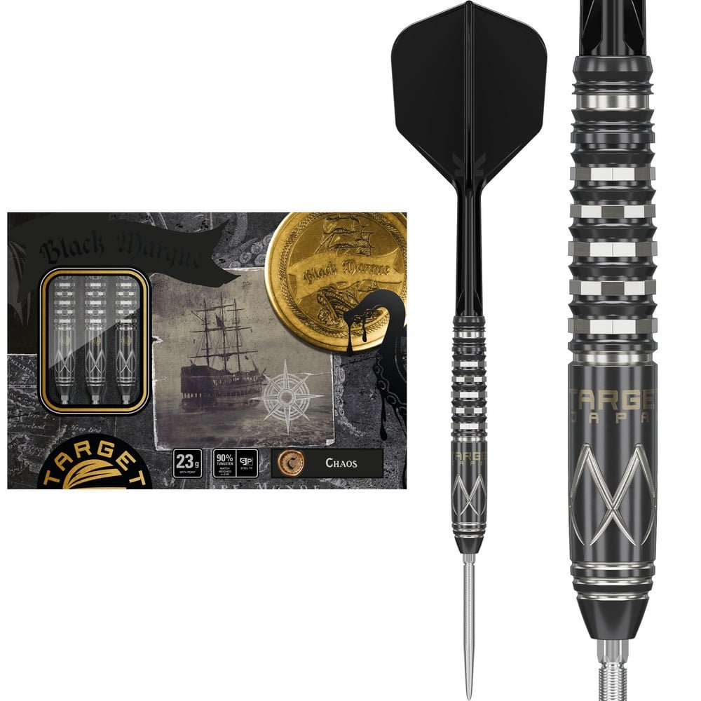 Target Japan Black Marque Chaos Swiss Point 90% Darts