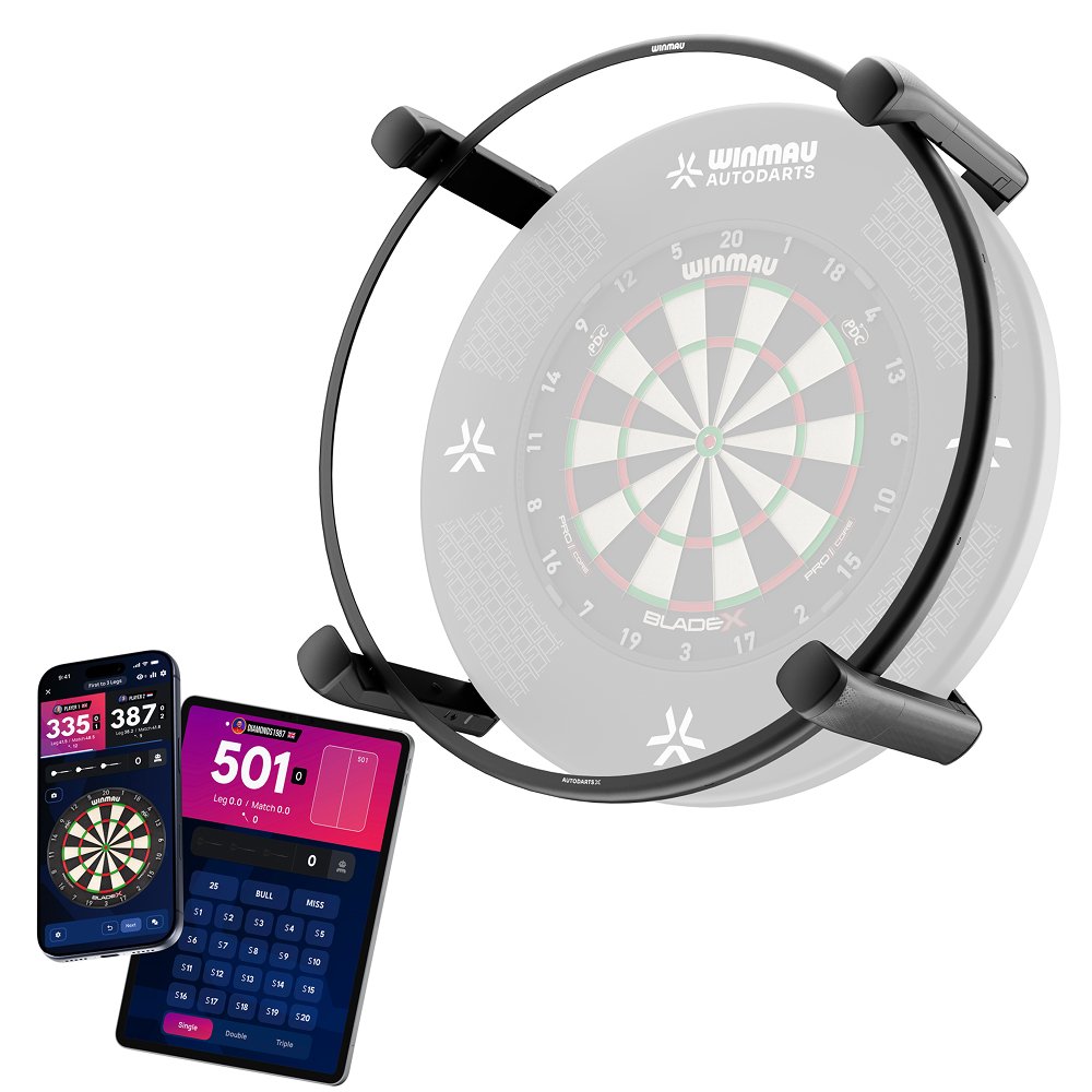 Winmau Autodarts X Autoscoring System - Dart Scoreboard